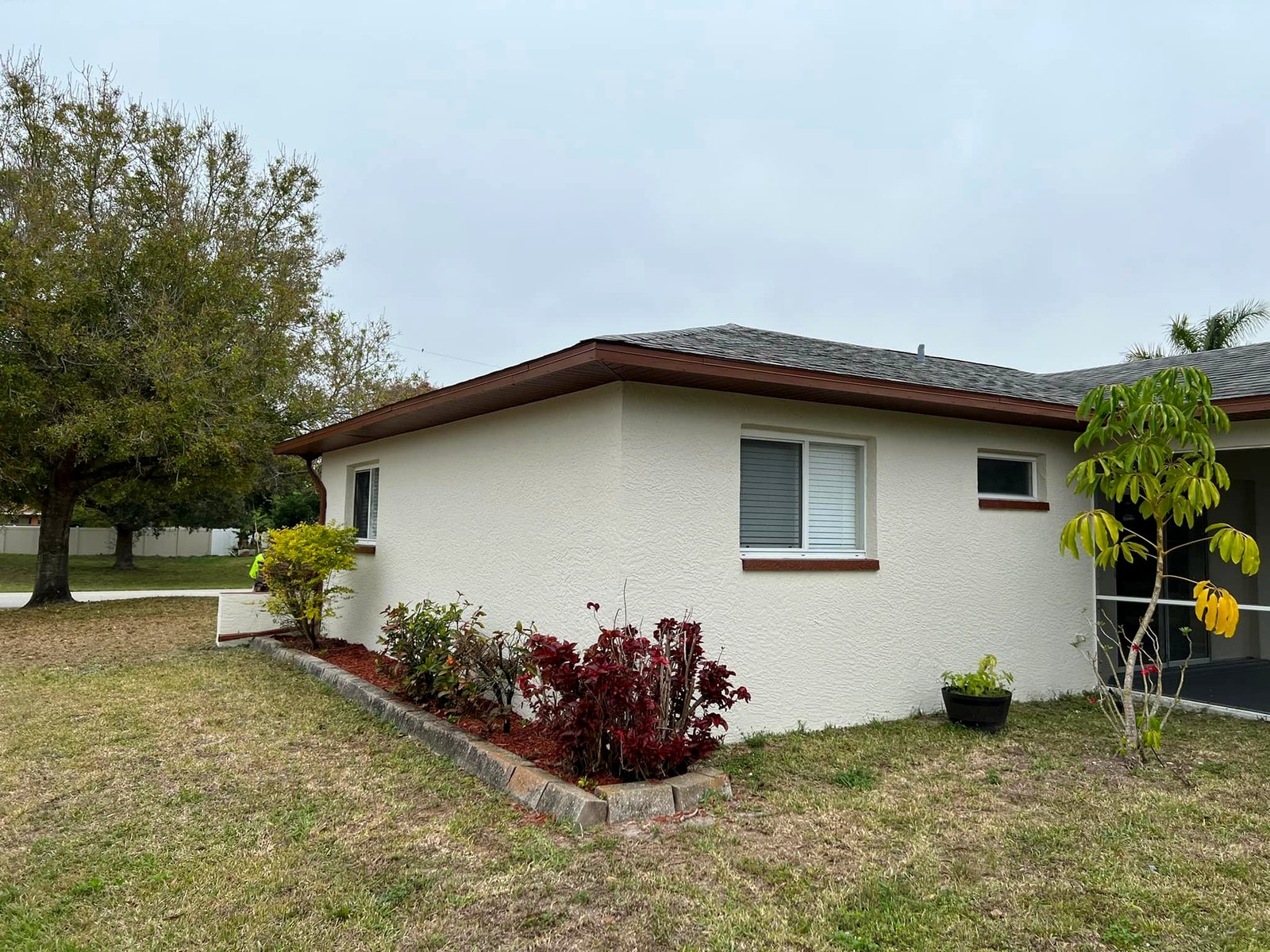 Exterior home painting side view by AMM PAINTER LLC